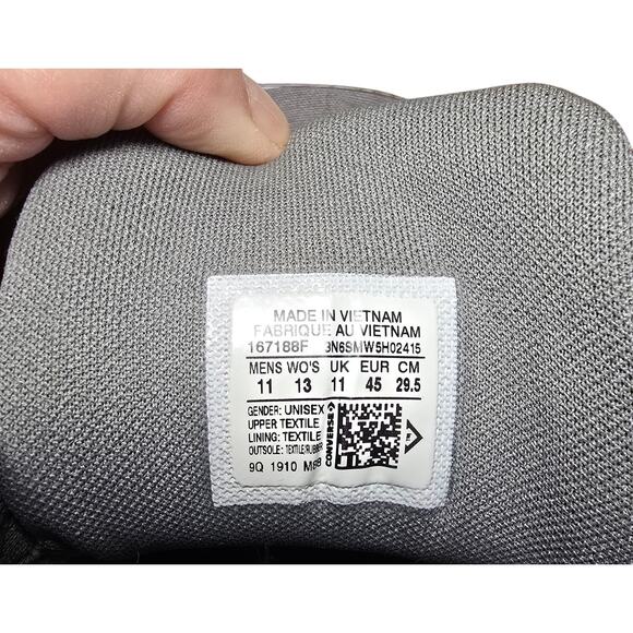 Converse Chuck Taylor All Star Summer Utility High Street Men's Shoes Size 11 - Picture 8 of 8